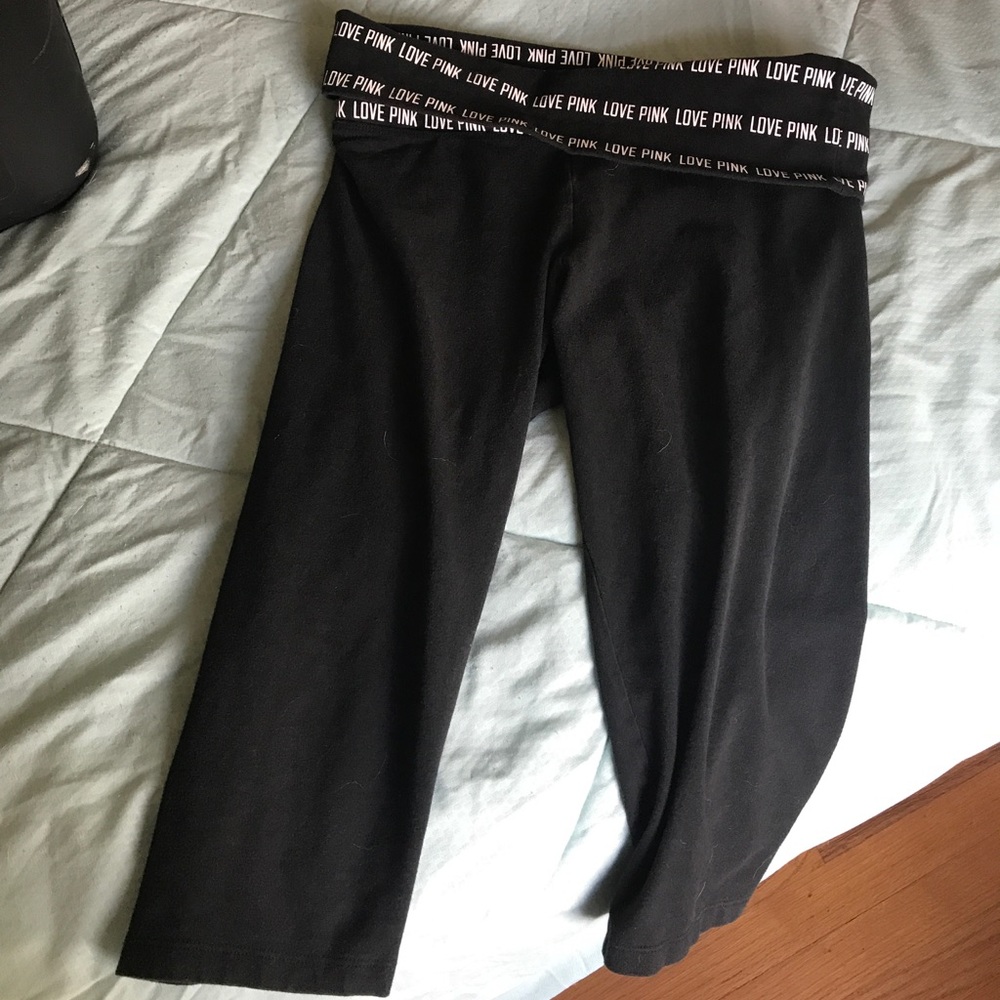 Black Crop Yoga Pants *AVAILABLE UNTIL 10/1**